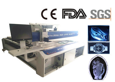 Chine Grande machine de gravure de laser en cristal de l'échelle 3D, machine de gravure sous la surface de scanner rapide fournisseur