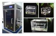 Chine Laser en verre de la machine de gravure de laser en cristal de la caméra 3D de kiosque 3W actionné société