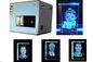 Diode en verre portative de contrôle de mouvement de machine de gravure de laser de 4000HZ 3D pompée fournisseur