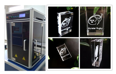 Chine 532nm verdissent la machine de gravure en verre de laser en cristal du laser 3D pour les cadeaux en cristal usine